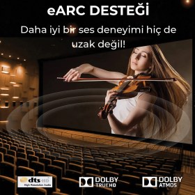 Resim Bix PHD02 8K@60Hz HDMI 2.1 Ethernet 48Gbps. Veri Aktarım - eARC - 3D Ready Destekli Altın Kaplama 2 Metre HDMI Kablo 