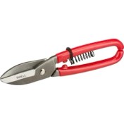 Resim Yaylı Tenekeci Makası - 250 Mm, Pvc Izoleli 