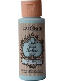 Resim Cadence Sytle Matt Kumaş Boyası 59 ML F-617 Bebek Mavi 
