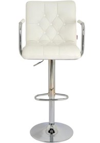 Resim Bürocci Helen Bar Sandalyesi-beyaz-9519q0109 