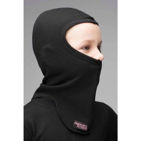 Resim Çocuk Kar Maskesi - Thermoform - Heavy - Siyah 
