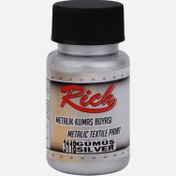 Resim Rich Kumaş Boyası Gümüş 50 cc 
