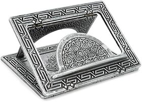 Resim Kamer İki Kademeli Masaüstü Rahle - Gümüş Eskitme 