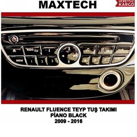 Resim Renault Fluence Teyp Tuş Takımı Pianoblack 2009-2016 