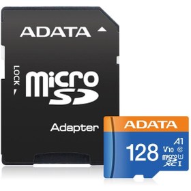 Resim ELBA Adata 128GB Premier microSDXC Card with Adapter UHS-I Class10 V10 Hafıza Kartı 