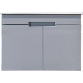 Resim Kobos Meta Lavabo Dolabı Mat Gri 91 Cm Kb110010 Diğer 