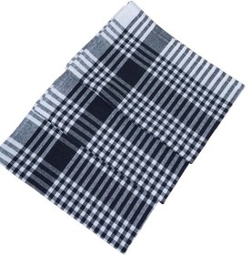 Resim 3 Adet Pötikareli Mutfak Kurulama Bezi Beslenme Örtüsü Siyah 