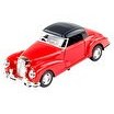 Resim Die Cast 1:32 Retro Klasik Lüks Coupe Çek Bırak Araba Kırmızı 