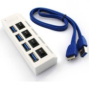 Resim Lebron Usb 3.0 Hub 4 Port Anahtarlı Çoklayıcı 