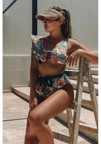 Resim Palmova Bikini - Renkli Renkli 