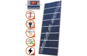 Resim Oxa Dijital Termostatlı Halı Altı Karbon Isıtıcı Film 65X475CM 