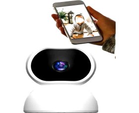 Resim 4mp 2k Wifi Ip Kamera Kablosuz 360 Derece Dönen Wıfı Güvenlik Kamera CMR26 