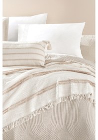 Resim Yataş Bedding Nola Çift Kişilik Infinity Çeyiz Seti - Bej 