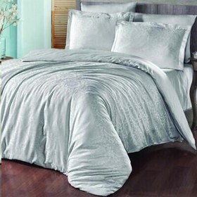 Resim Maxstyle Jakarlı Saten Soho Taş Çift Kişilik Nevresim Takımı 