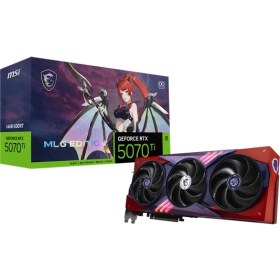 Resim MSI VGA GEFORCE RTX 5070 TI 16G MLG EDITION OC RTX5070TI 16GB GDRR7 256 B DX12 PCIE 5.0 X16 (3XDP 1XHDMI) 
