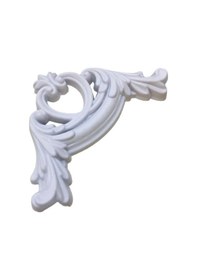 Resim Dekoratif Poliüretan Boyanabilir 4 Cm Uyumlu Duvar Çıtası Köşe Motifi Set 113 