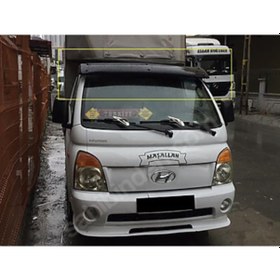 Resim Hyundai H100 Ön Cam Üstü Güneşlik Plastik 