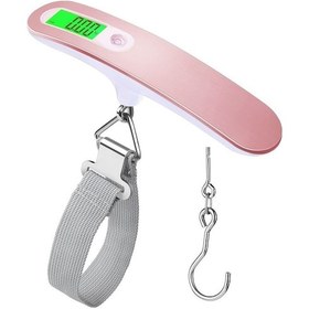 Resim Dijital Bagaj Terazisi Elektronik Lcd Terazi Gül Altın Gül Altını 