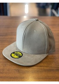 Resim Hip Hop Snapback Rapper Basket Beyzbol Bej Renk Cap Şapka 