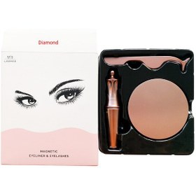 Resim MANYETİK EYELINER TAKMA KİRPİK - Diamond Lot Set 