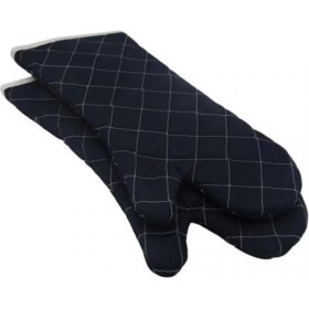 Resim Depposite Yanmaz Fırın Eldiveni Siyah Kısa 33 Cm 2 Li 