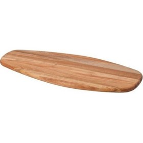 Resim Kesme Tahtası Masif Akasya Meridyendukkan 52x22 Cm Servis-sunum-kesim Tahtası 