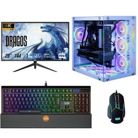 Resim DRx3253 Intel Core i7-12700KF 28" 64 GB RAM 1 TB M.2 NVMe SSD 8 GB RTX 3060 Ti FreeDOS Masaüstü Oyun Bilgisayarı 