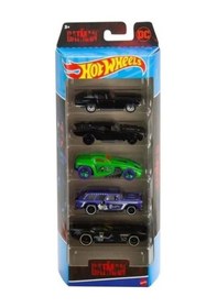 Resim Hot Wheels 5'li Araba Seti - Dc Batman Hfv68 