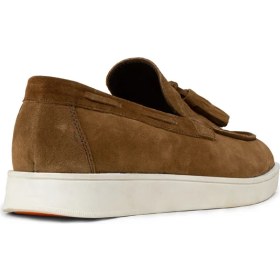 Resim Deery Erkek Hakiki Süet Taba Renk Loafer Ayakkabı - 01994MTBAC01 