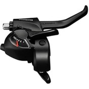 Resim Shimano St-ef41-l Ez-fire 3s Sol Vites/Fren Kolu Şeffaf - Yeşil 