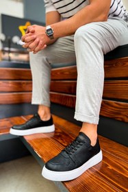 Resim Chekich CH153 - CBT Oxford Erkek Ayakkabı SIYAH 