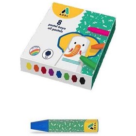 Resim Adel Pastel Boya Karton Kutu Köşeli 8 Lİ 428 0817 002 