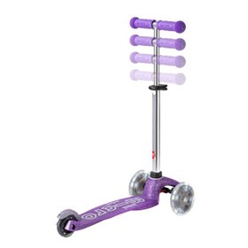 Resim Micro Mini Micro Deluxe Fairy Glitter Led Purple Unisex Çocuk Mor Scooter 