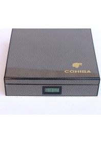 Resim Karbon Desenli Humidor Puro Kutusu 