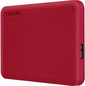 Resim Toshiba Canvio Advance 2.5" 2TB USB 3.2 Gen-1 Kırmızı (HDTCA20ER3AA) Taşınabilir Harici Sabit Disk 