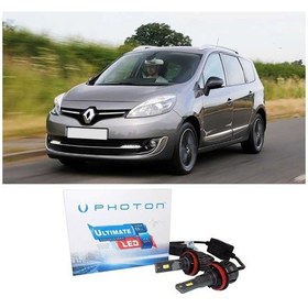 Resim Renault Scenic Uzun Far Ampulü H1 Ultimate Yeni Seri Beyaz 2009-2016 