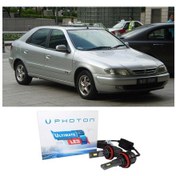 Resim Citroen Xsara Picasso Led Xenon Uzun + Kısa Far Ampulü H4 Ultimate Yeni Seri Beyaz 