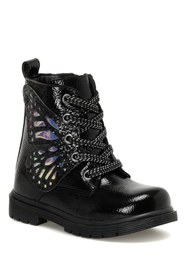 Resim SEVENTEEN FLY.P 3PR Siyah Kız Çocuk Biker Bot 