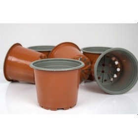 Resim Vakum Saksı 50 Adet 10,5X8 Cm Üretim Saksısı Çiçek Saksısı Saksı 