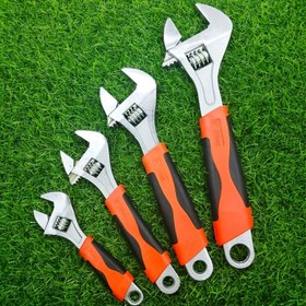 Resim 1 adet Ayarlanabilir Anahtar 6 inç Manuel Araç Seti, Aktif Anahtar, Ağır Görevler için Büyük Açıklıklı Çok Fonksiyonlu Araç Seti - Dayanıklı Metal, El ile Çalıştırılan 