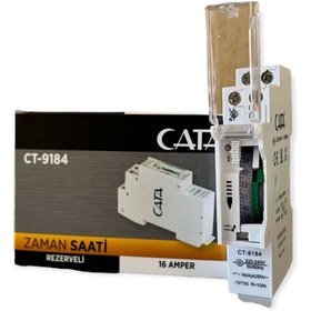 Resim Cata Ct-9184 W Otomat Zaman Saati 