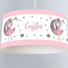 Resim instababyrooms Çocuk Odası Dijital Baskılı Tekli Modern Sarkıt Avize Special Model 0086 