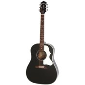 Resim Epiphone Masterbilt AJ-45ME Elektro Akustik Gitar (Ebony) 