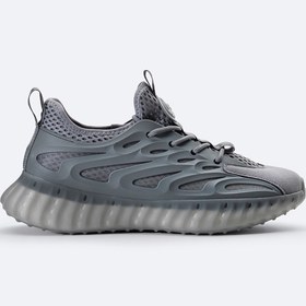 Resim Avva Erkek Gri Nefes Alan Hafif Sneaker Ayakkabı A41Y8023 