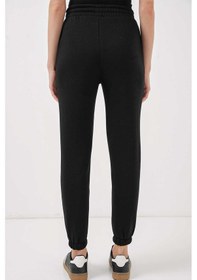 Resim Gabria Paça Lastikli Eşofman Altı Siyah 