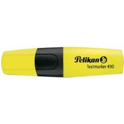Resim Pelikan Fosforlu Kalem Sarı 490 
