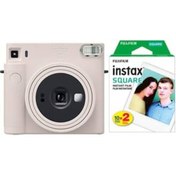Resim Hepta Collection Instax Fujifilm Sq1 Beyaz Fotoğraf Makinesi +Askı+pil+20'li Film 