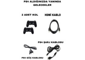 Resim Ps4 Pro 1tb + 2 Kol + 14 Dijital Oyun + 12 Ay Cihaz Garantisi 