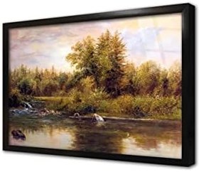 Resim Doğa Çerçeveli Cam Tablo 20x30 cm CB20031 