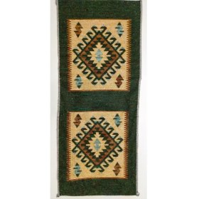 Resim Başaran Tekstil Antik Kilimden Motosiklet, Elektrikli Bisiklet, Heybesi 2 Gözlü Kilim Çanta 